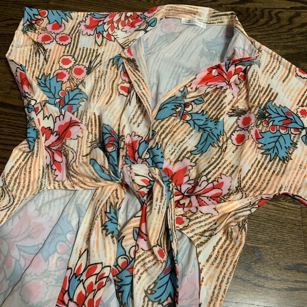 Cupshe Oversized button up
